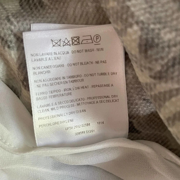 Stella McCartney Floral Print Silk Blouse Long Sleeve Size 36 (Size 2 US) - Picture 11 of 11